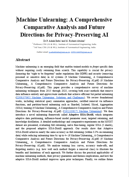 Machine Unlearning: A Comprehensive Comparative Analysis and Future Directions for Privacy-Preserving AI